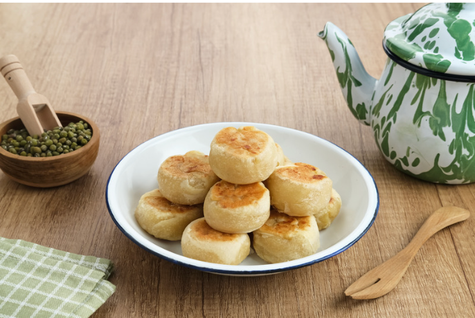 Bakpia Pathok, traditional Yogyakarta pastries filled with mung bean paste