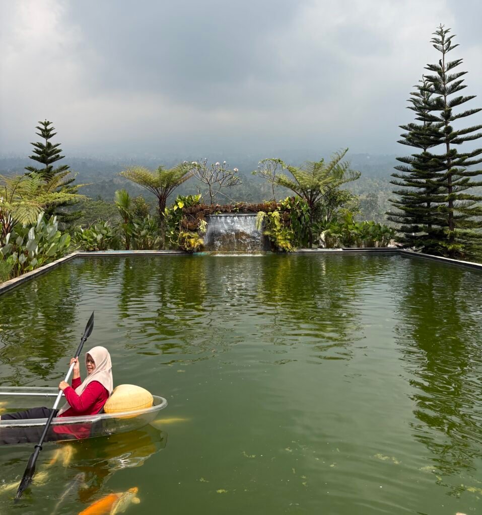 Bukit Tangkeban, in Pulosari. popular hill attraction with mountain view
